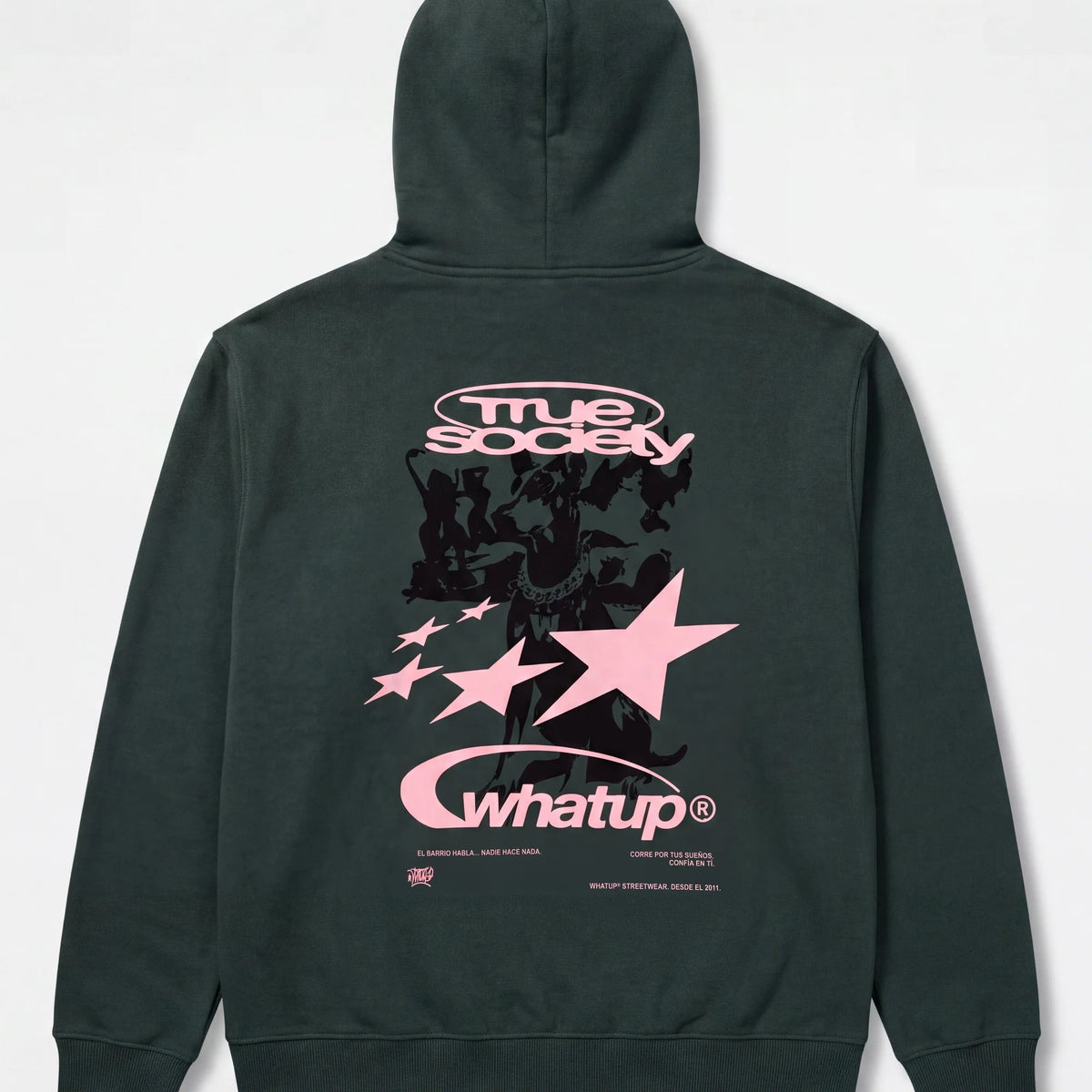 WhatUp Poleron  True Society Green Pink
