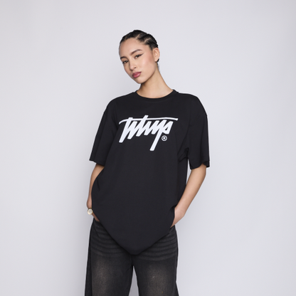 Whatup Polera Icon Logo Black/White