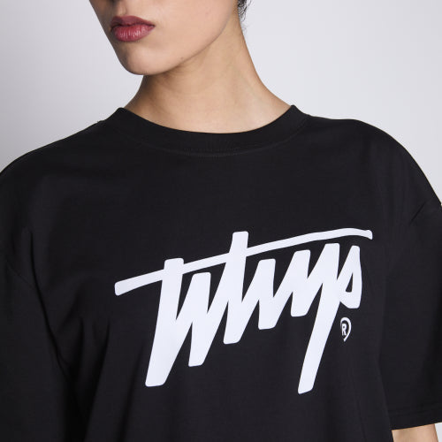 Whatup Polera Icon Logo Black/White