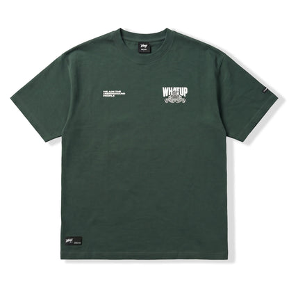 WhatUp Polera Men Oversize Dreamers Green