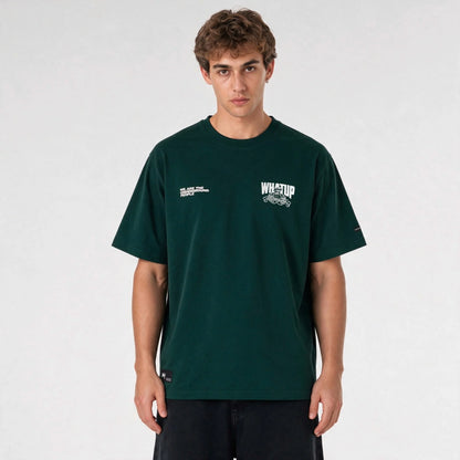 WhatUp Polera Men Oversize Dreamers Green