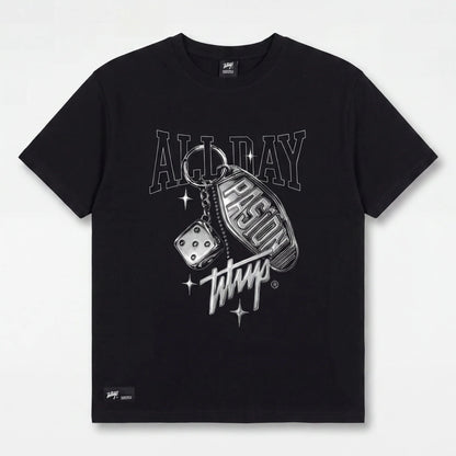 WhatUp Men Oversize Passion Keychain Black