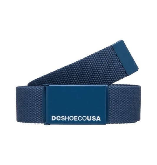 Cinturón DC Shoes con Hebilla Metal – Azul