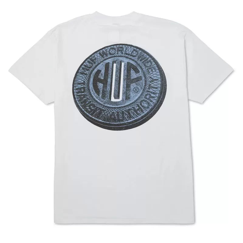HUF Token Tee - White