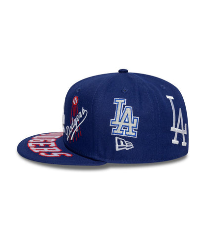 Gorra 59Fifty Los Angeles Dodgers Img MLB All Over Blue