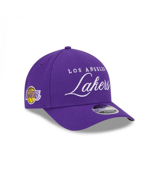 New Era Gorra 9Forty Los Angeles Lakers NBA 2025 NBA Draft Morado