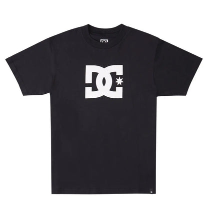 DC Polera Star Hombre 100% Algodón Negra