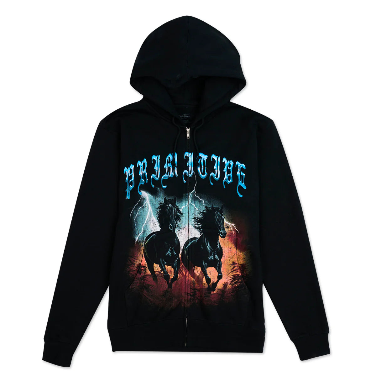 Primitive Polerón  Zip Up Hoodie Storm