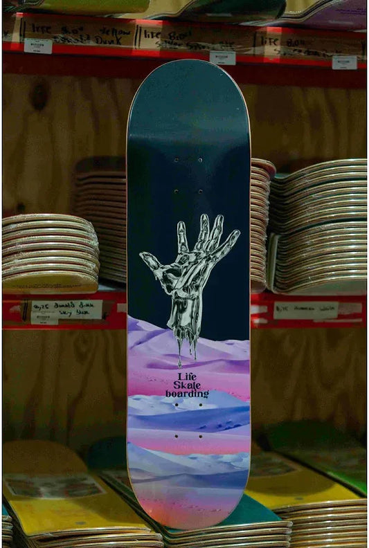 Tabla Life Cruel Hand Purple 8.25"