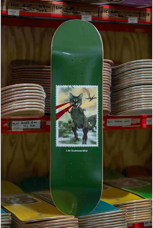 Tabla Life Dinocat Green 8.5"