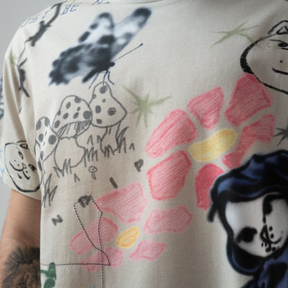 Rip N Dip Polera Goosebumps (Bone) Polera