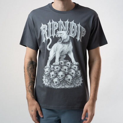RIPNDIP Polera Wasteland - Carbón Vegetal
